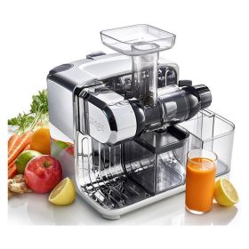 Omega CUBE300S Cube Slow Masticating Compact Design 200W Juicer Nutrition Center